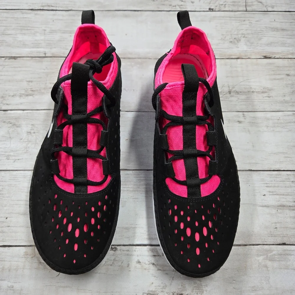 Nike Solarsoft Costa Low Sneakers Men 9 Black Pink 631389-016 Athletic Shoes